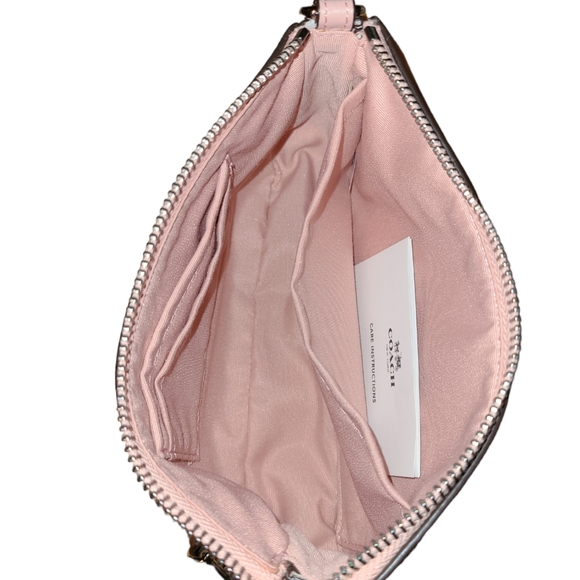 NWT Coach pink pebble leather bag - Picture 2 of 8